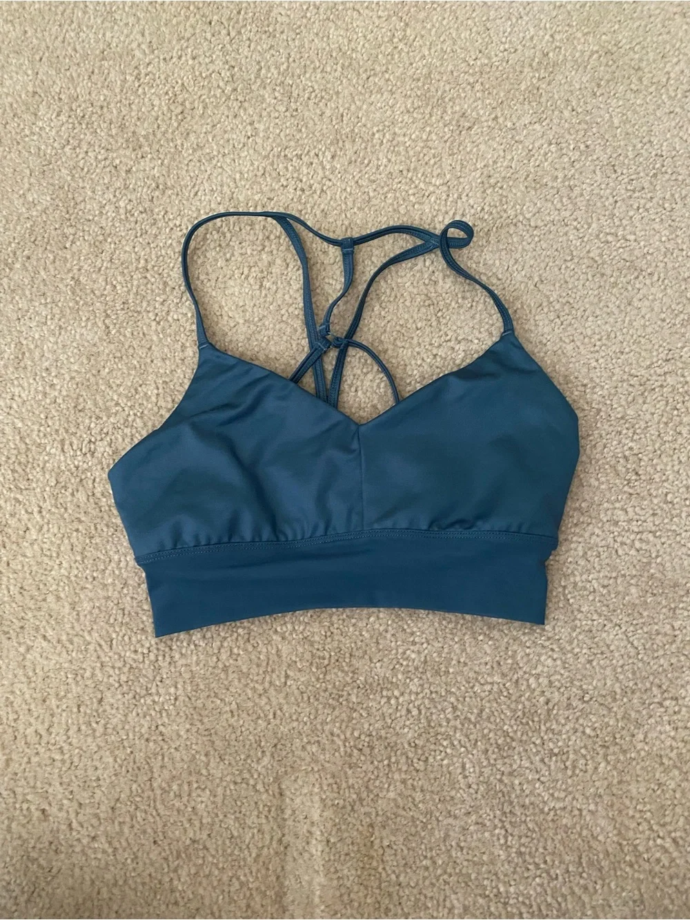 ALO Yoga Strappy Alosoft Lavish Sports Bras - Picture 5 of 10